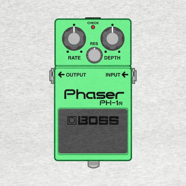 Boss PH-1r Phaser Guitar Effect Pedal by conform